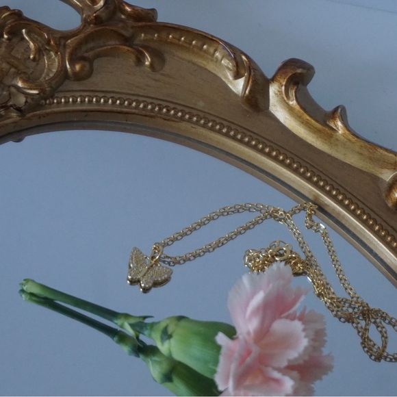 Butterfly Pendant Necklace - Picture 3 of 7